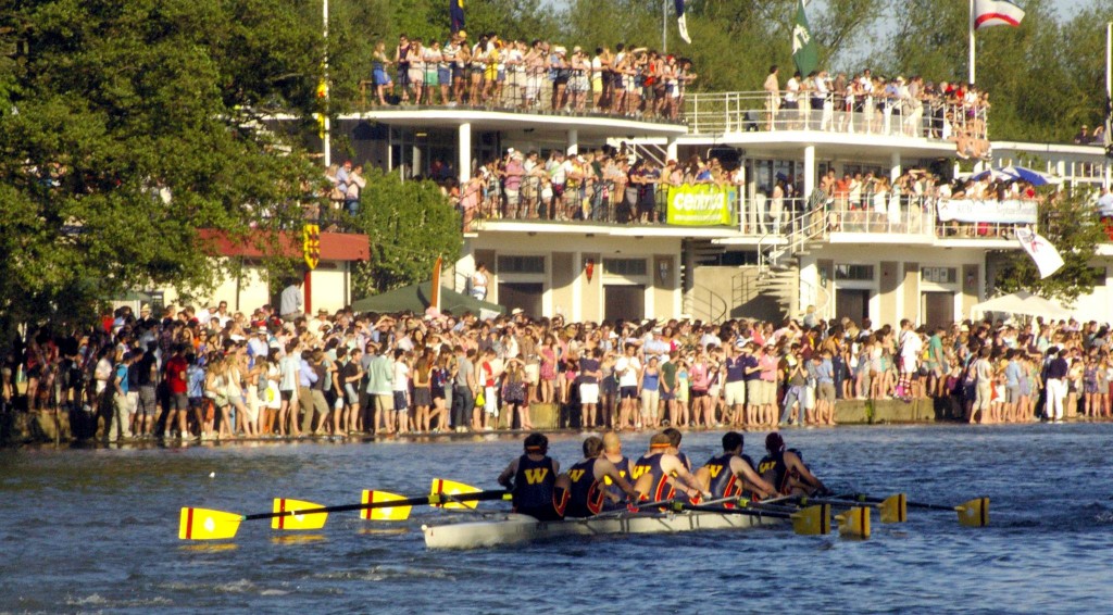 Wolfson men's first boat races in front of tens of thousands in Summer Eights 2012